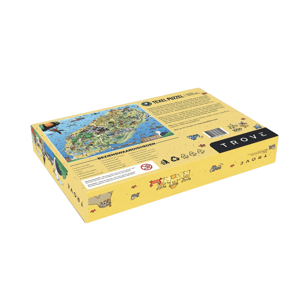 Texel Puzzel – 1000 Stukjes – Cartoon Puzzel 2